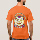 ポップカルチャーアート Tシャツ (裏面)