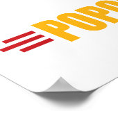 ポップコおもしろいン ポスター (角)