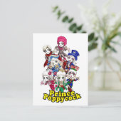 ポップコックパーティーはがき ポストカード (スタンド正面)