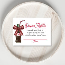 ポップコーラボトルおむつくじの準備ができた彼女