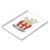 ポップコーンおもしろいプンとは ノートブック (左側)