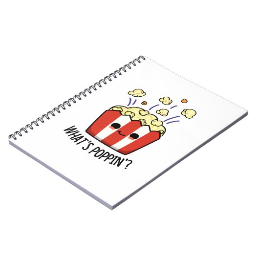 ポップコーンおもしろいプンとは ノートブック (左側)