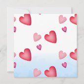 ポップコーンおもしろい愛 ノートカード (裏面)