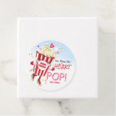 ポップコーンおもしろい愛 フェイバータグ (インサイチュ)