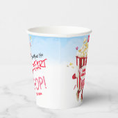 ポップコーンおもしろい愛 紙コップ (右)