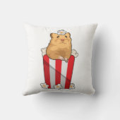ポップコーンでハムスター クッション (裏面)