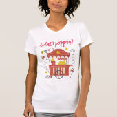 ポップコーンで何が起こっているの？ Tシャツ (正面)
