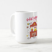 ポップコーンとは コーヒーマグカップ (正面左)