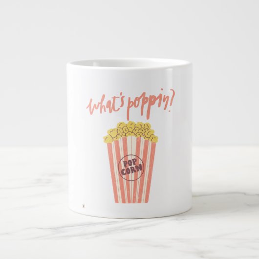 ポップコーンとは ジャンボコーヒーマグカップ (正面)