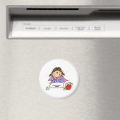 ポップコーンとパジャマ磁石 マグネット (インサイチュ (食洗機))