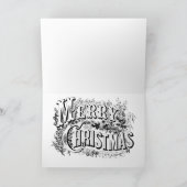 ポップコーンのクリスマス カード (内部)