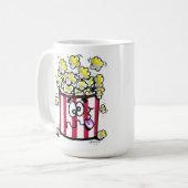 ポップコーンのコーヒー・マグ コーヒーマグカップ (正面左)