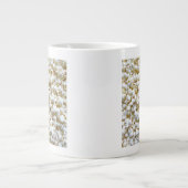 ポップコーンのテクスチャ撮影 ジャンボコーヒーマグカップ (正面)