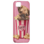 ポップコーンのパグ Case-Mate iPhoneケース (裏面/右)