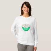 ポップコーンのボウル Tシャツ (正面フル)