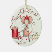 ポップコーンのマウスのオーナメント セラミックオーナメント (右)