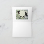 ポップコーンのマーリー 🍿 羊 🐑 サンキューカード (内部)