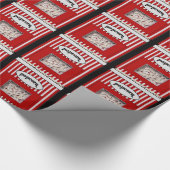 ポップコーンの包装紙 ラッピングペーパー (角)