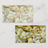 ポップコーンの名刺01 名刺 (正面/裏面)