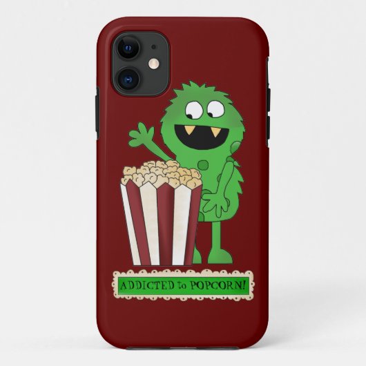 ポップコーンの常習者iPhone5 case mateやっとそこに Case-Mate iPhoneケース (裏面)