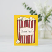 ポップコーンの平らなサンキューカード サンキューカード (スタンド正面)