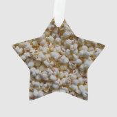 ポップコーンの平静そしてあなたの文字を保って下さい オーナメント (裏面)