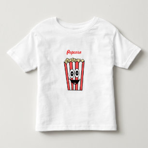 ポップコーンの微笑 トドラーTシャツ