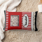 ポップコーンの枕 ランバークッション (ブランケット)