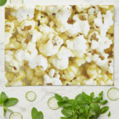 ポップコーンの狂気 キッチンタオル (折り畳み)