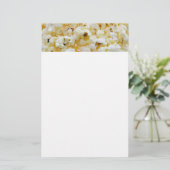 ポップコーンの背景 便箋 (スタンド正面)