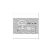 ポップコーンアニメデスクスタンプ ラバースタンプ (インプリント)