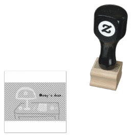 ポップコーンアニメデスクスタンプ ラバースタンプ