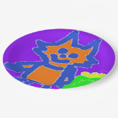 ポップコーンアニメハングル紙プレート ペーパープレート (アングル)