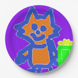 ポップコーンアニメハングル紙プレート ペーパープレート