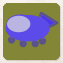 ポップコーンアニメパピースピースパーシフェス紙コースター スクエアペーパーコースター