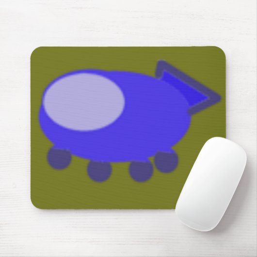ポップコーンアニメパピー宇宙船マウスパッド マウスパッド (マウス)