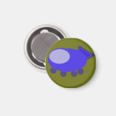 ポップコーンアニメパピー宇宙船マグネット マグネット (正面/裏面)