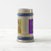 ポップコーンアニメ私は本当に喉の渇いたマグカップ ビールジョッキ (中央)