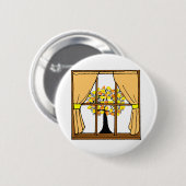 ポップコーンアプリコットの木でぽんと鳴ります 缶バッジ (正面&裏面)