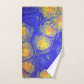 ポップコーンアート バスタオルセット (ハンドタオル)