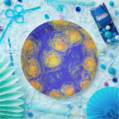 ポップコーンアート ペーパープレート (パーティー)