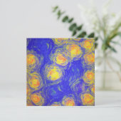 ポップコーンアート 招待状 (スタンド正面)