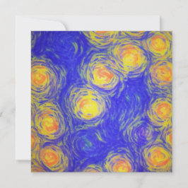 ポップコーンアート 招待状