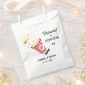 ポップコーンイベントに来てくれてありがとう フェイバーバッグ (クリップ留めされた状態)