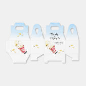 ポップコーンウェディングにお立ち寄りいただきありがとう フェイバーボックス (折り畳みなし)