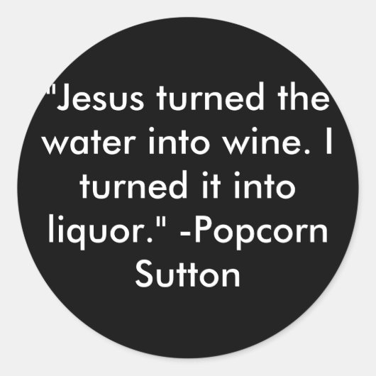 ポップコーンサットン ラウンドシール (正面)