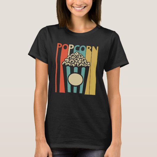 ポップコーンスナック Tシャツ (正面)