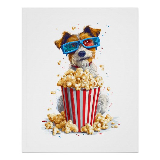 ポップコーンパピー � 映画の夜の犬 ポスター (正面)