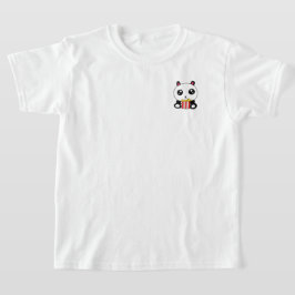 ポップコーンパンダTシャツ Tシャツ
