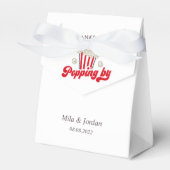 ポップコーンパーティー特典ギフトボックス フェイバーボックス (正面サイド)